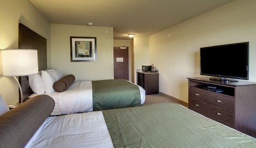 Habitación estándar, 2 camas de matrimonio, no fumadores