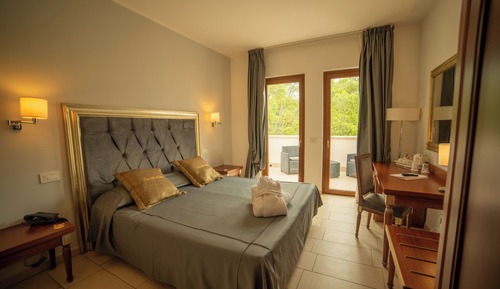 Habitación panorámica doble, terraza, vistas al jardín