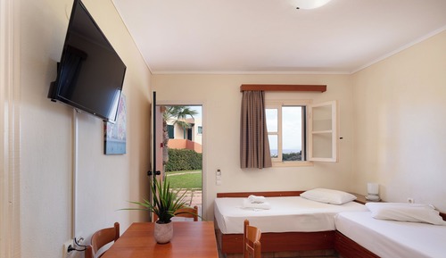 Apartamento, 1 habitación, vistas al jardín