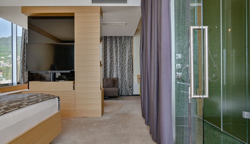 Suite Deluxe, bañera de hidromasaje, vistas al mar