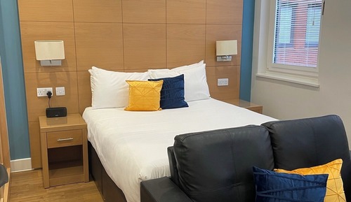 Estudio de lujo, 1 cama doble
