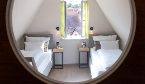 Habitación doble, balcón