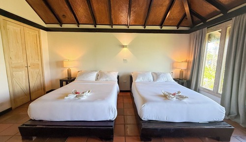 Habitación doble, vistas al jardín