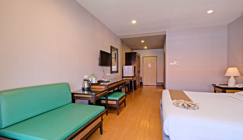 Habitación superior, 1 cama de matrimonio grande