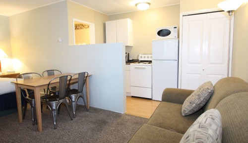 Habitación estándar, 1 cama de matrimonio con sofá cama, cocina