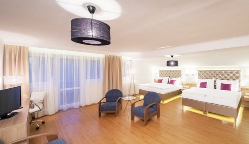 Suite estudio Deluxe, 2 habitaciones, vistas a la montaña