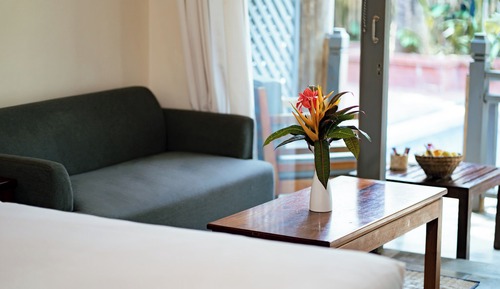 Habitación Deluxe, 1 cama doble o 2 individuales, vistas a la piscina