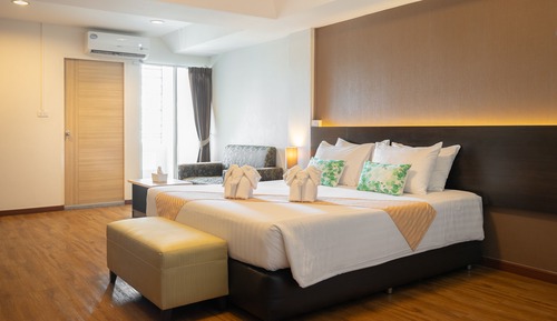 Habitación superior, 1 cama de matrimonio grande