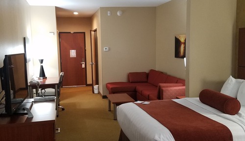 Suite, 2 camas de matrimonio, no fumadores, frigorífico y microondas