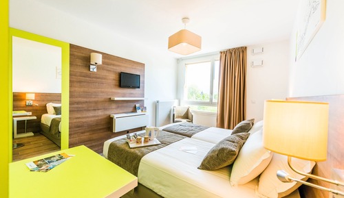 Habitación con 2 camas individuales