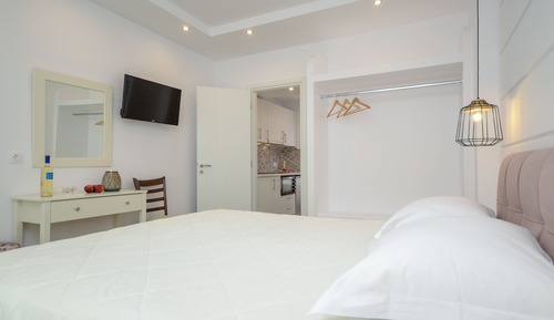 Apartamento superior, 2 habitaciones, cocina, vistas a la playa