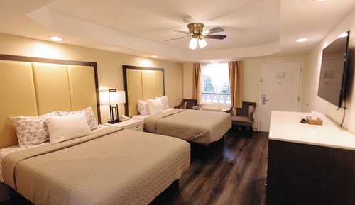 Habitación doble, 2 camas de matrimonio