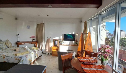 Estudio clásico, 1 cama doble, vistas a la ciudad