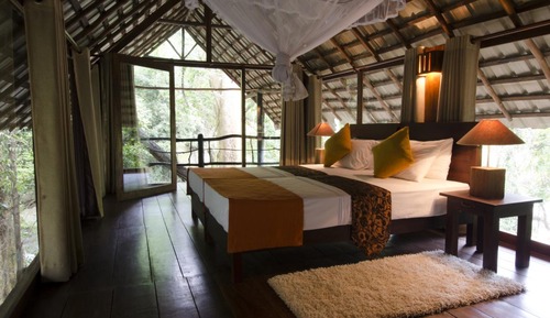 Chalet estándar, 2 habitaciones, baño compartido, vistas al río
