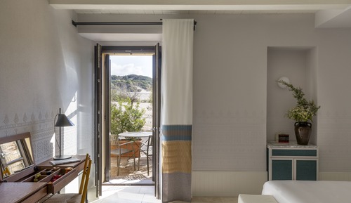 Habitación sénior, patio