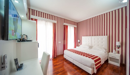 Habitación Deluxe doble, balcón, vistas a la ciudad