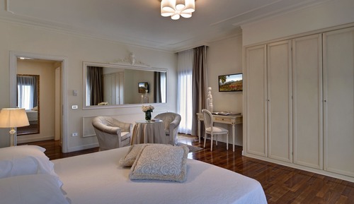 Habitación doble superior, vistas al jardín