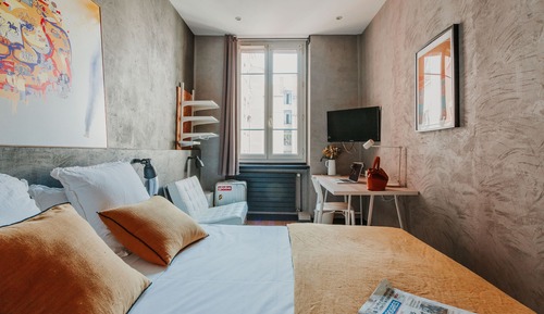 Habitación Confort doble, 1 cama de matrimonio, no fumadores
