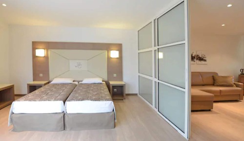 Habitación cuádruple, terraza