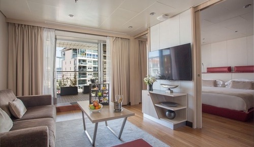 Suite, vistas al mar