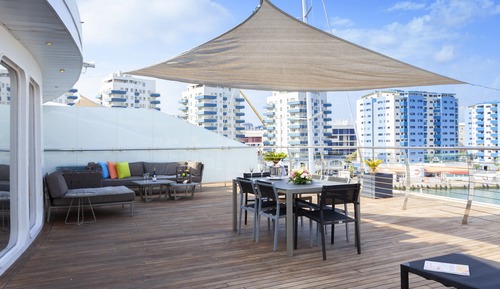 Ático de lujo, 1 cama de matrimonio grande, vistas al mar