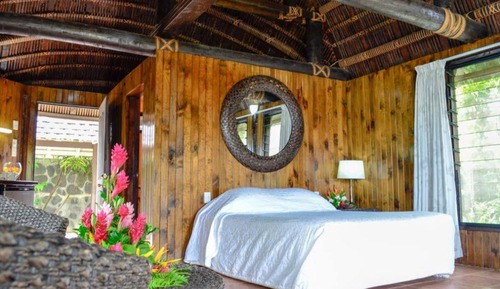 Bungalow, vistas al mar