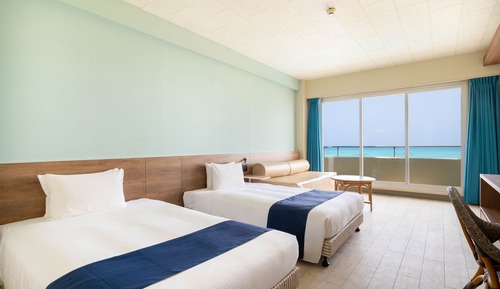 Habitación Premium, 2 camas individuales, no fumadores, vistas al mar