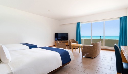 Suite estudio junior, no fumadores, vistas al mar