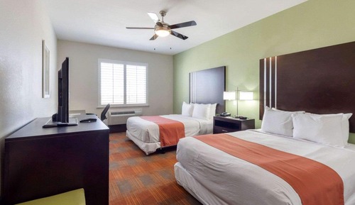 Habitación, 2 camas de matrimonio, accesible para personas con discapacidad, no fumadores