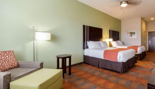 Habitación estándar, 2 camas de matrimonio, no fumadores