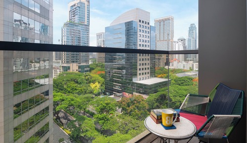 Habitación Premium, 1 cama de matrimonio grande, balcón, vistas a la ciudad