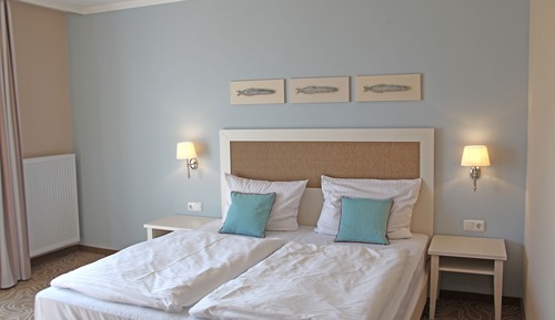 Habitación estándar doble, vistas parciales al mar