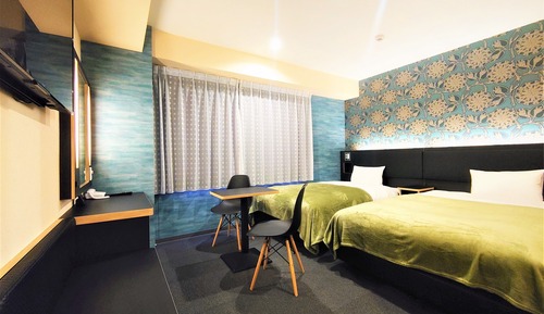 Habitación básica con 2 camas individuales, fumadores (Seisaikan)