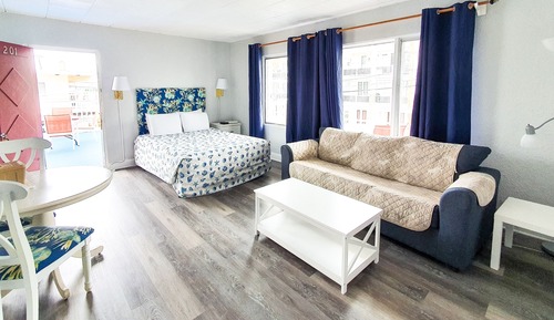 Habitación Deluxe, 1 cama de matrimonio con sofá cama