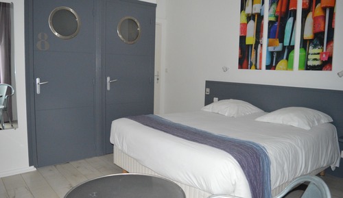 Habitación Confort doble, en la zona del patio