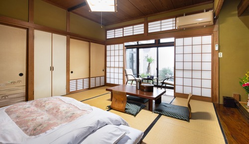 Habitación tradicional (Japanese-Style, Shared Bath, 1 Adult)