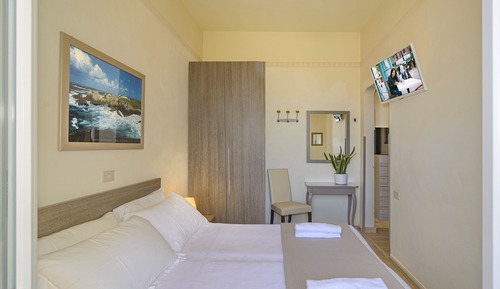 Habitación doble, balcón, vistas al mar