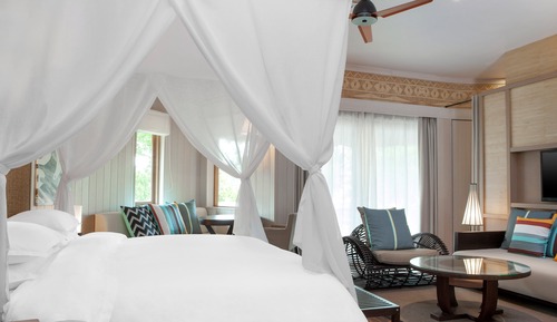 Bungalow, 1 cama de matrimonio grande, no fumadores, vistas al jardín (Balcony)