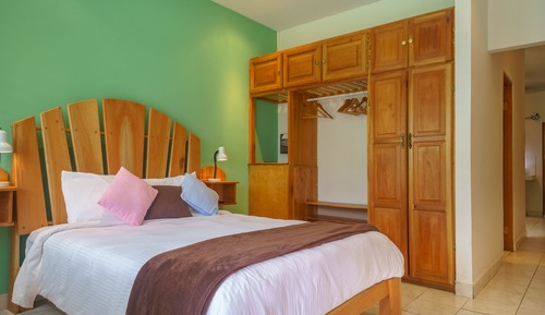 Suite estudio, 1 habitación, cocina, vistas al jardín