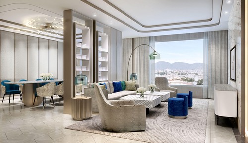Suite presidencial, 2 habitaciones