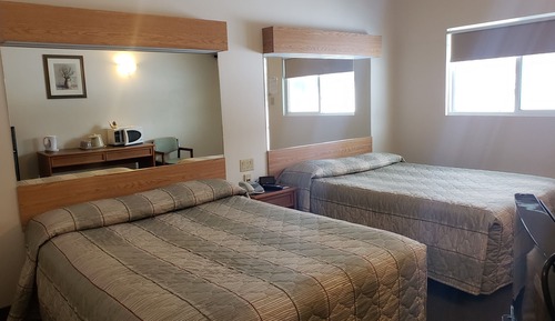 Habitación estándar, 2 camas de matrimonio, no fumadores, vistas al jardín