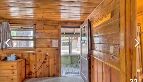 Cabaña Premier, 1 cama de matrimonio grande