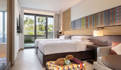 Habitación, 2 camas individuales (Dog Friendly w Courtyard)