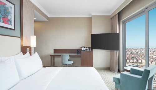 Suite, varias camas, vistas al mar