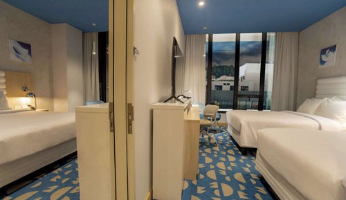 Habitación Deluxe, 2 camas dobles, no fumadores