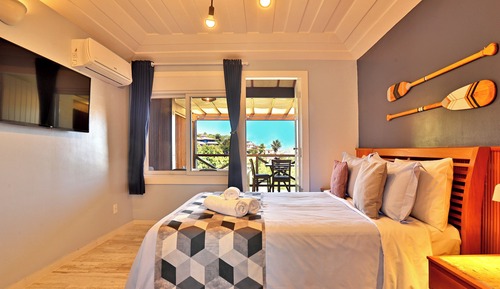 Habitación Deluxe, 1 cama doble, bañera de hidromasaje, vistas al mar