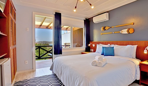 Habitación Deluxe, 1 cama de matrimonio, vistas al mar