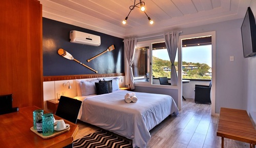 Habitación Deluxe, 1 cama de matrimonio, vistas al mar
