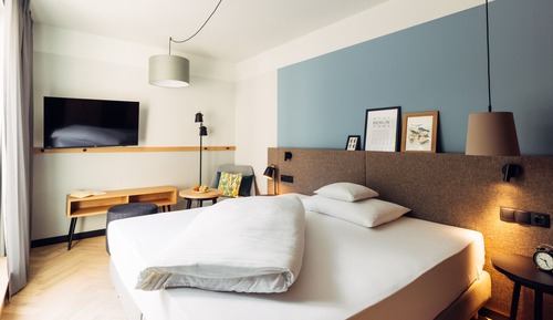 Habitación estándar con 1 cama doble o 2 individuales