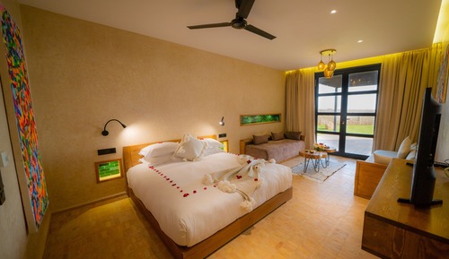 Suite junior, vistas al jardín